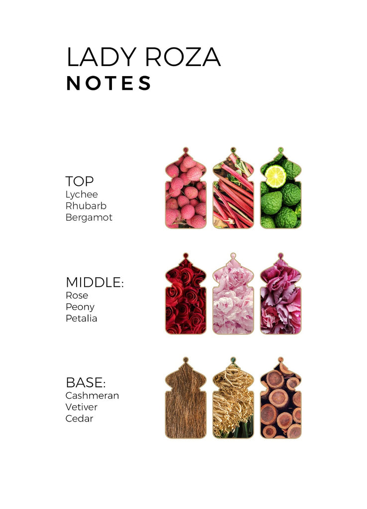 lady roza perfume notes
